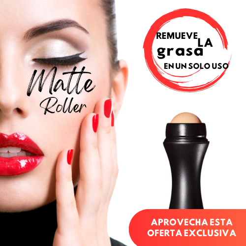 Matte Roller™ | Absorbe GRASA al instante